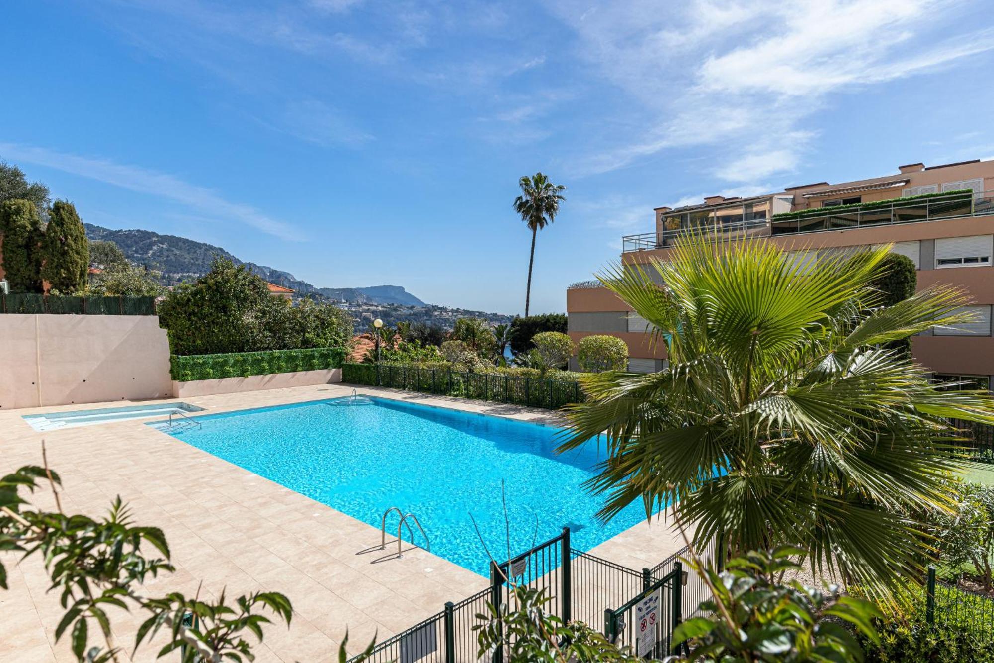 2 Bdr Villefranche-Sur-Mer Sea View Parking And Swimming Pool 외부 사진