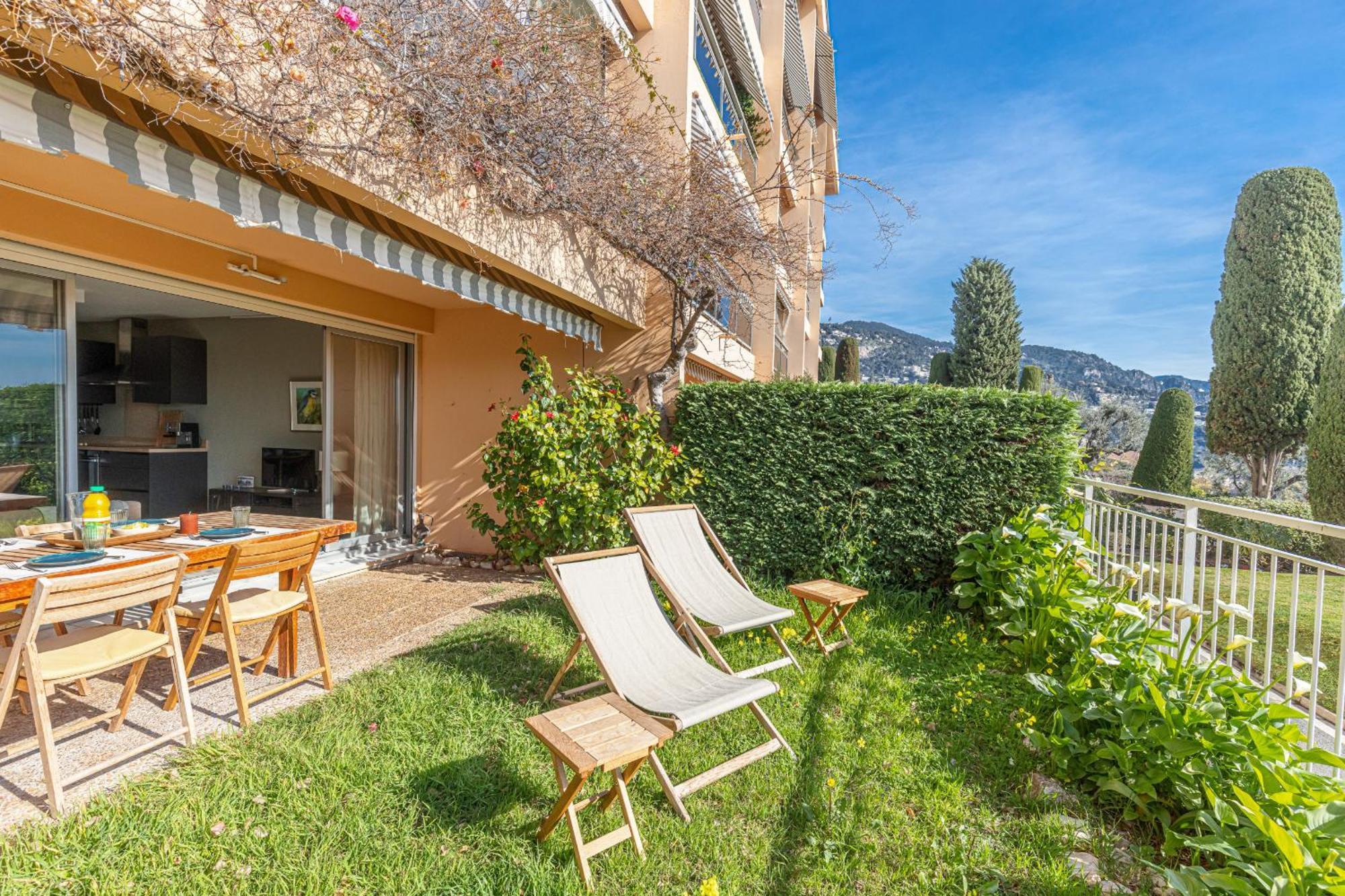 2 Bdr Villefranche-Sur-Mer Sea View Parking And Swimming Pool 외부 사진